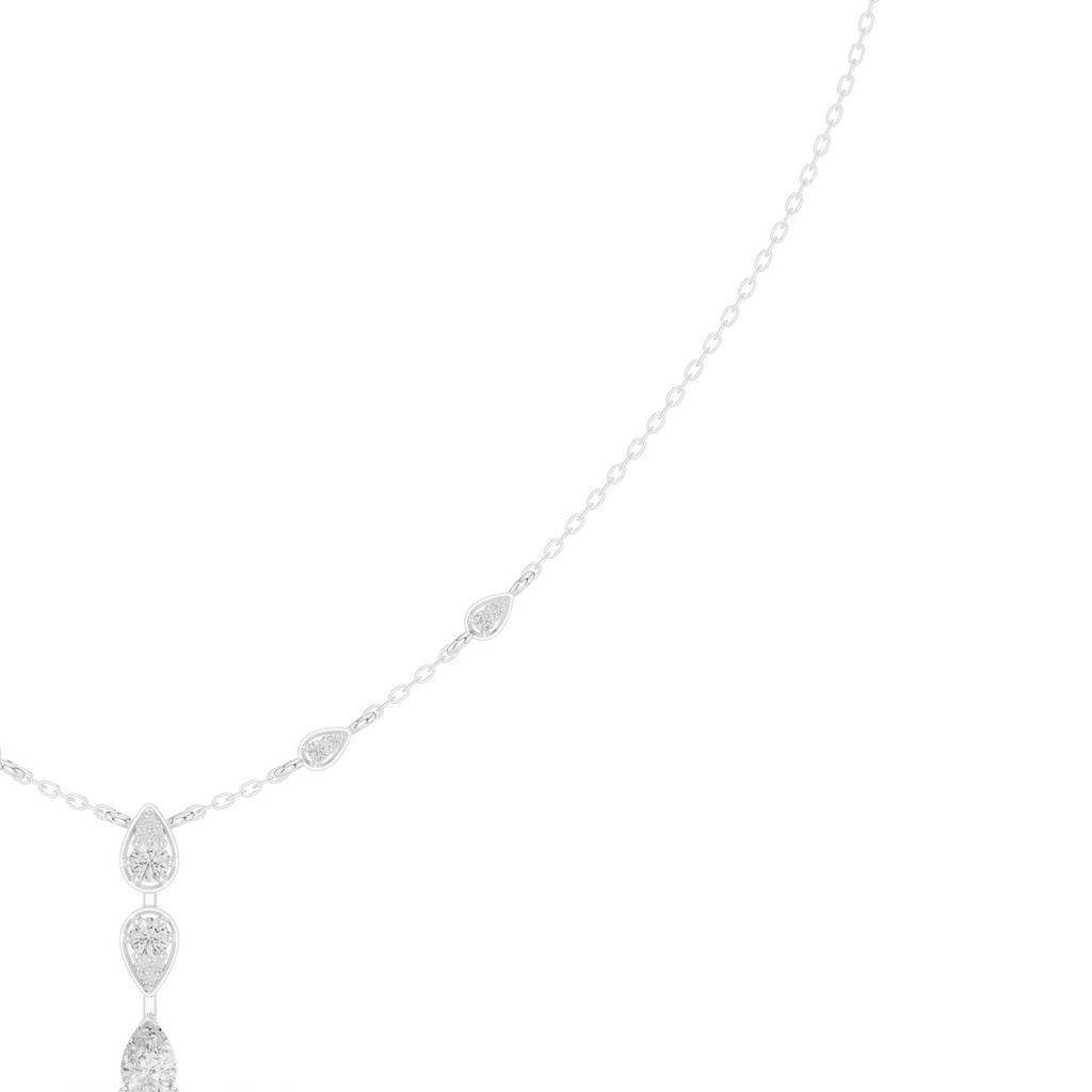 Pear Cut Necklace