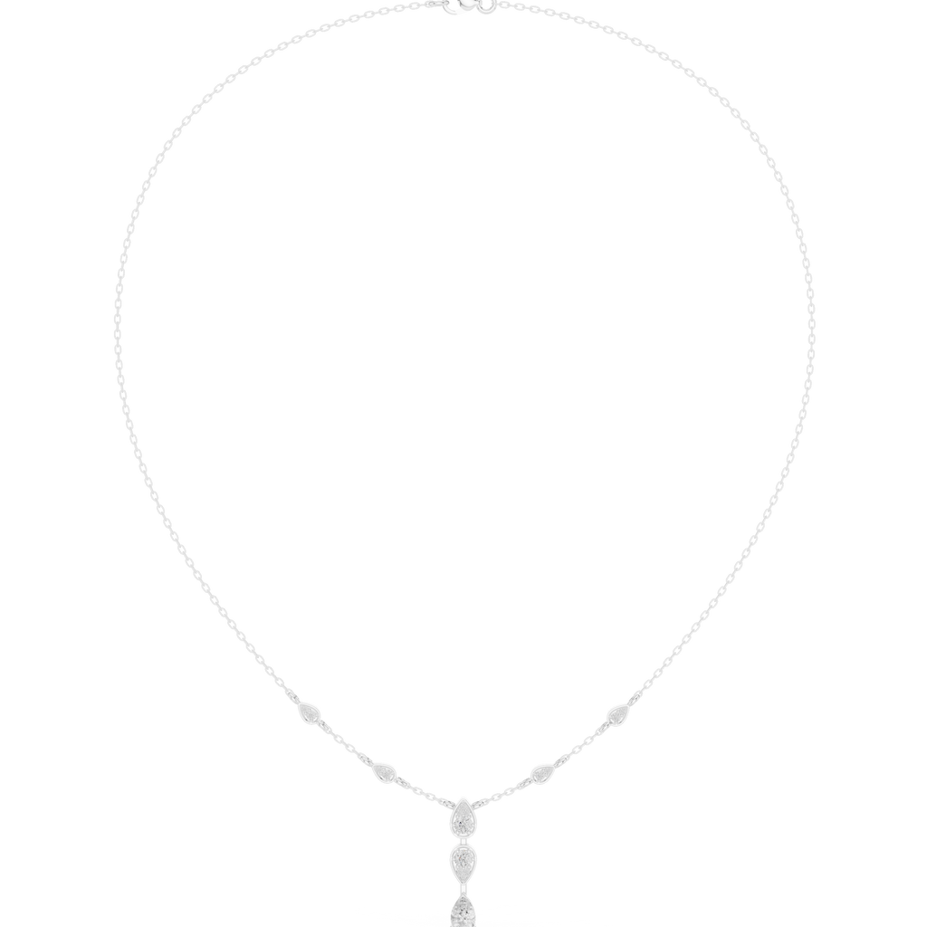 Pear Cut Necklace