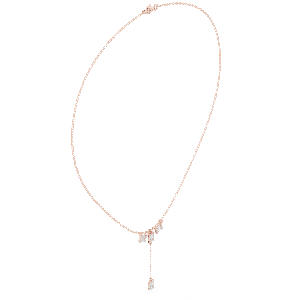 Baguette Necklace