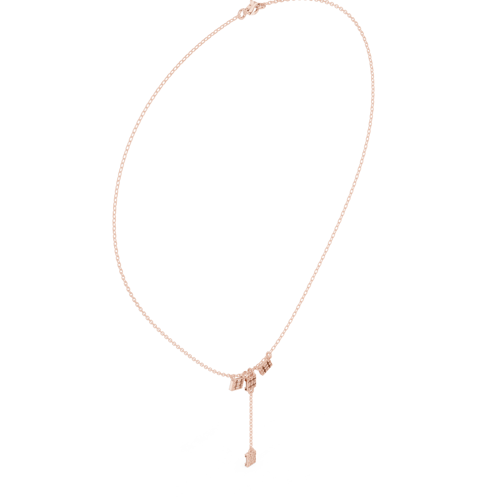 Baguette Necklace