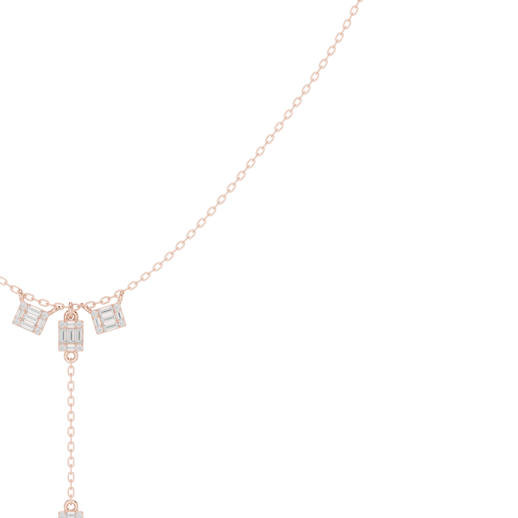 Baguette Necklace