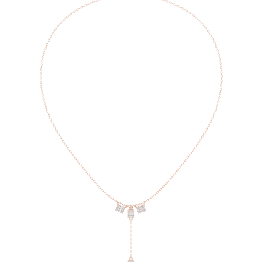 Baguette Necklace