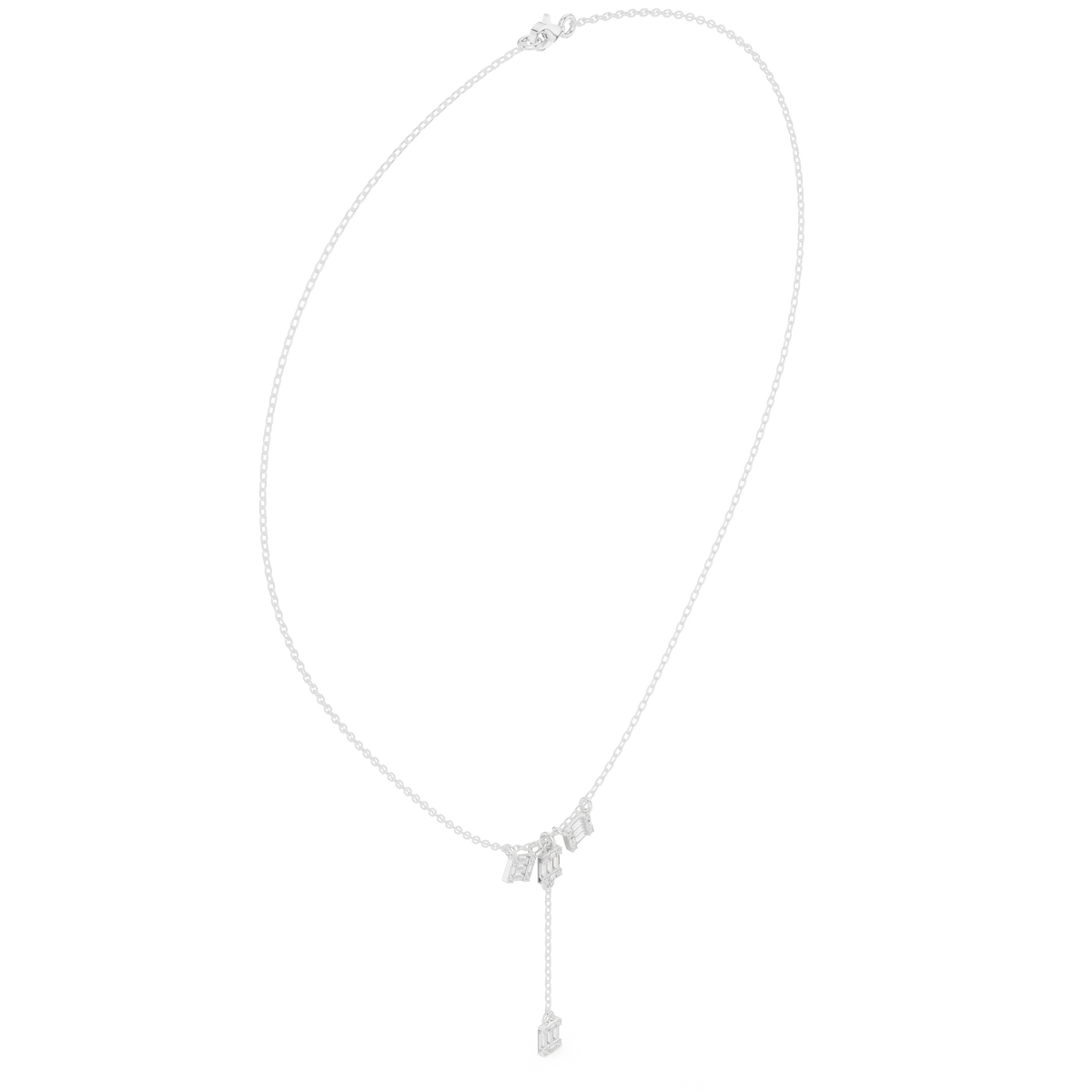 Baguette Necklace