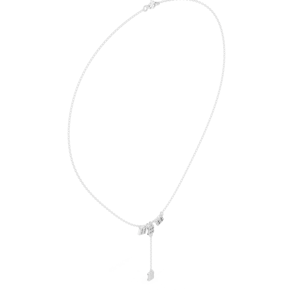Baguette Necklace