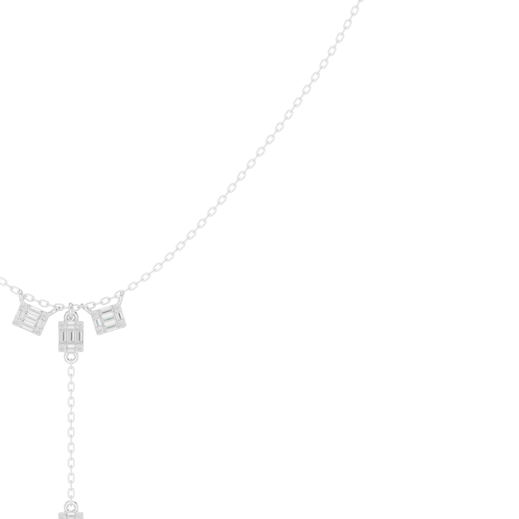 Baguette Necklace