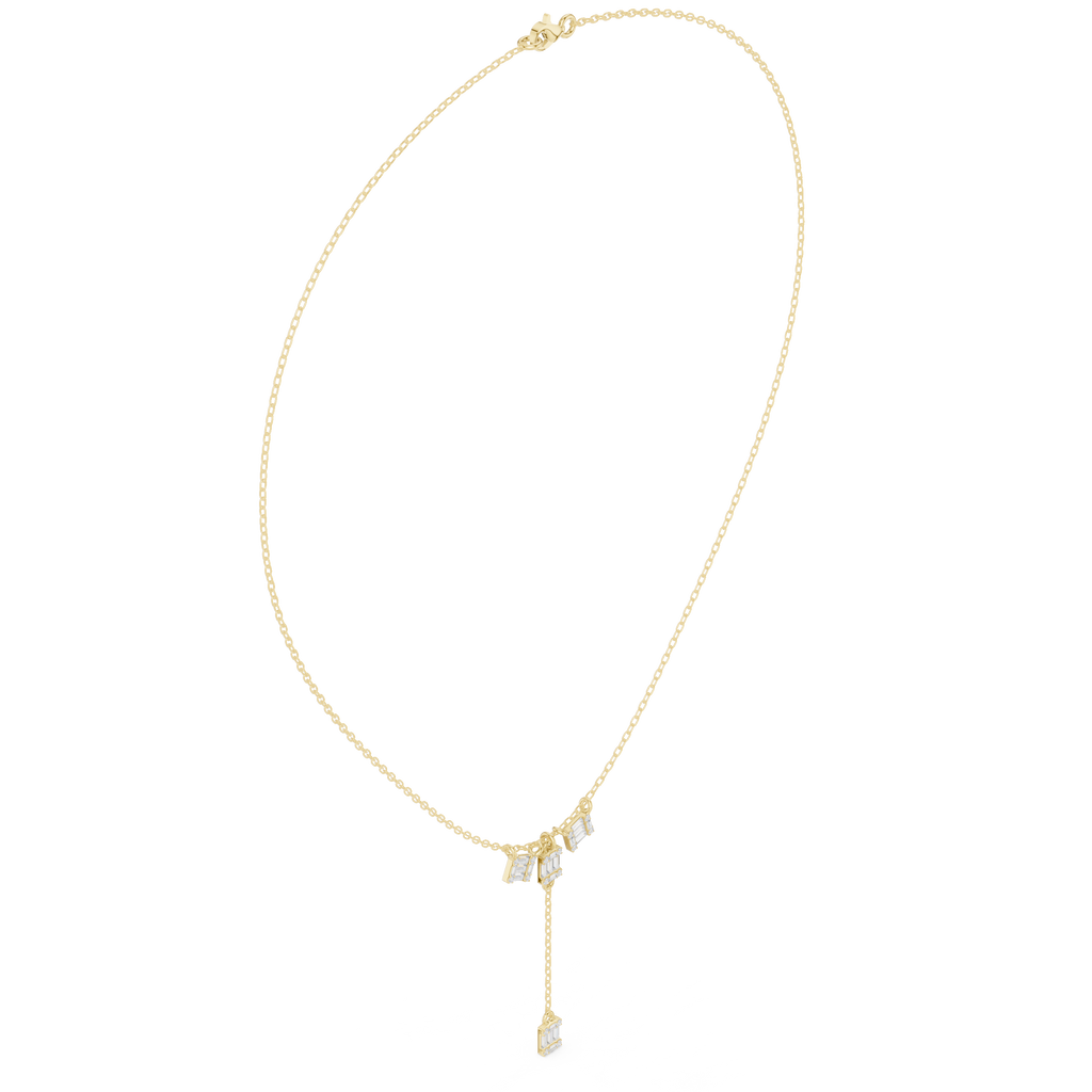 Baguette Necklace