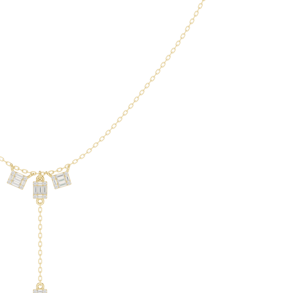 Baguette Necklace