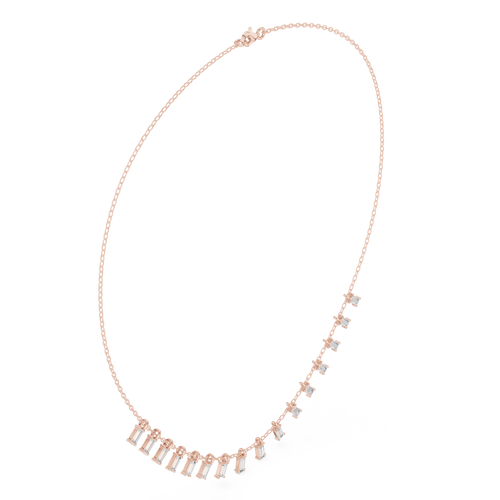Baguette Necklace