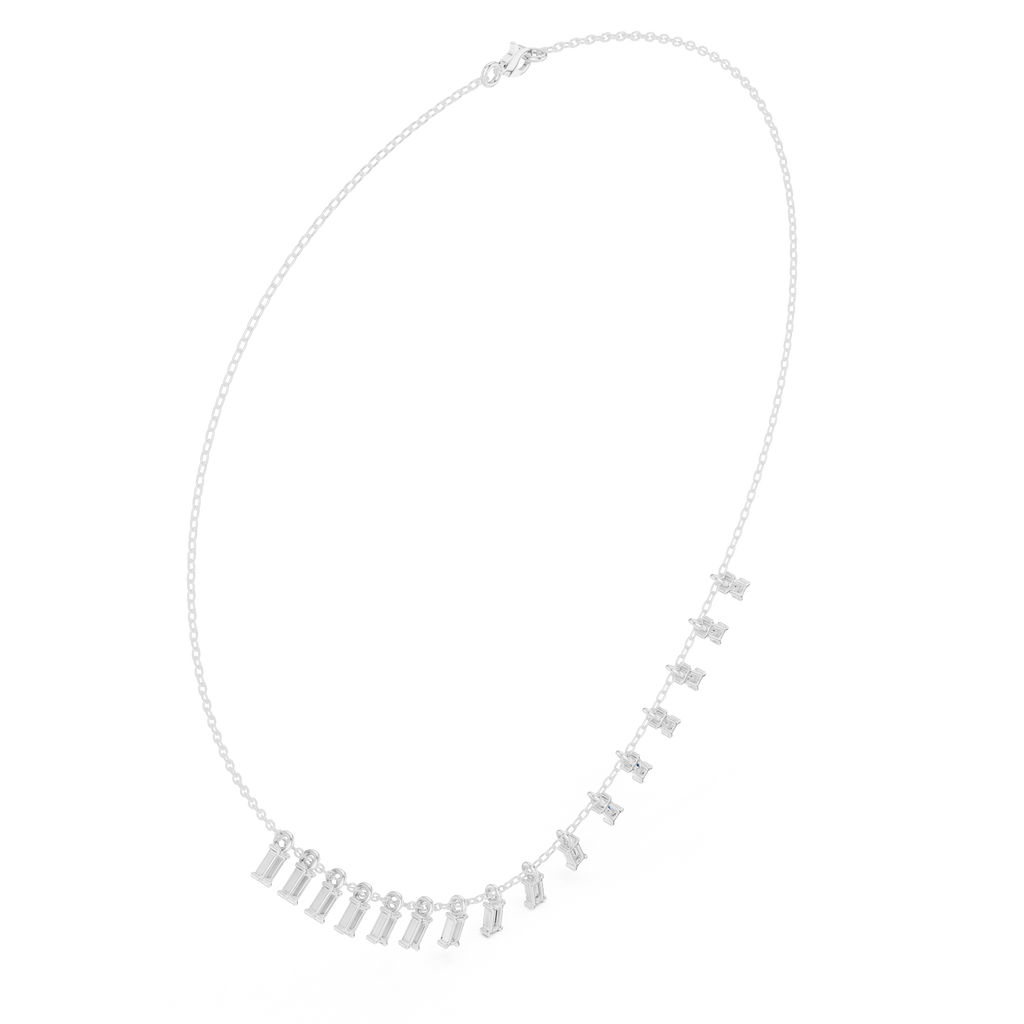 Baguette Necklace