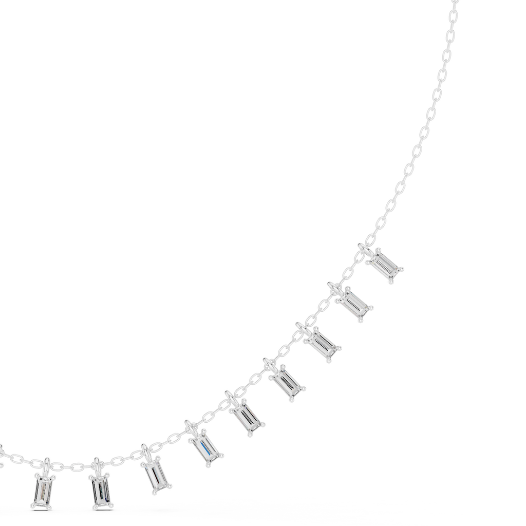 Baguette Necklace