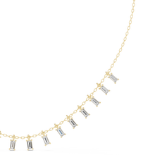 Load image into Gallery viewer, Baguette Necklace