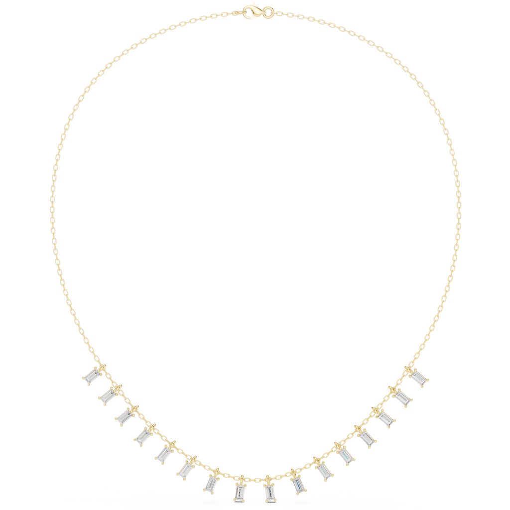 Baguette Necklace