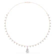 Load image into Gallery viewer, Pear Cut Necklace