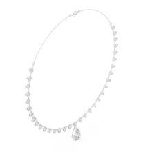 Load image into Gallery viewer, Pear Cut Necklace