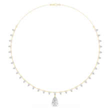 Load image into Gallery viewer, Pear Cut Necklace