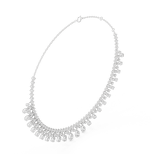 Load image into Gallery viewer, Round &amp; Pear Necklace