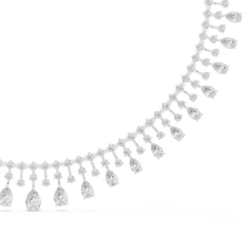 Load image into Gallery viewer, Round &amp; Pear Necklace