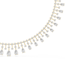 Load image into Gallery viewer, Round &amp; Pear Necklace