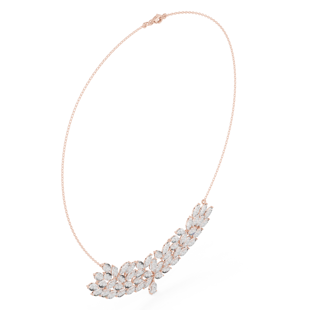 Round Pear Shape Necklace