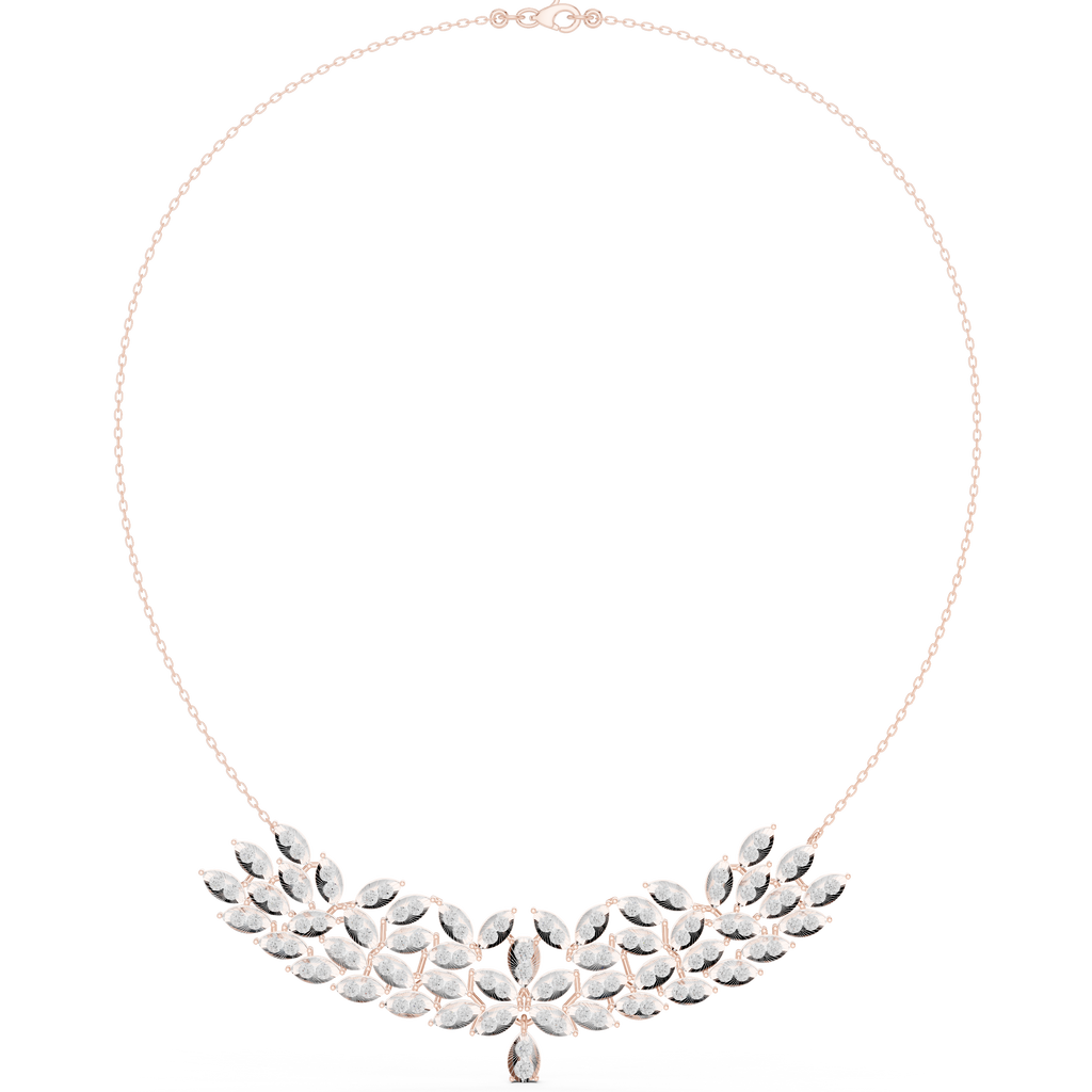 Round Pear Shape Necklace