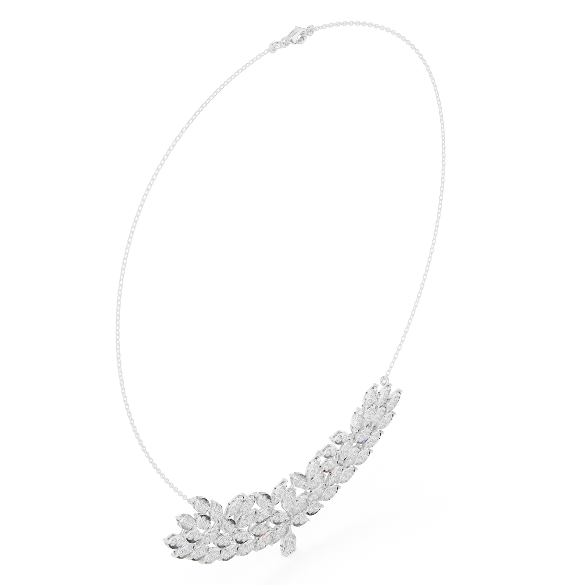 Round Pear Shape Necklace