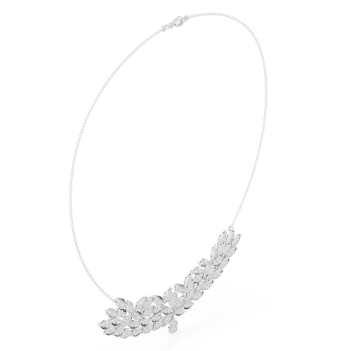 Round Pear Shape Necklace