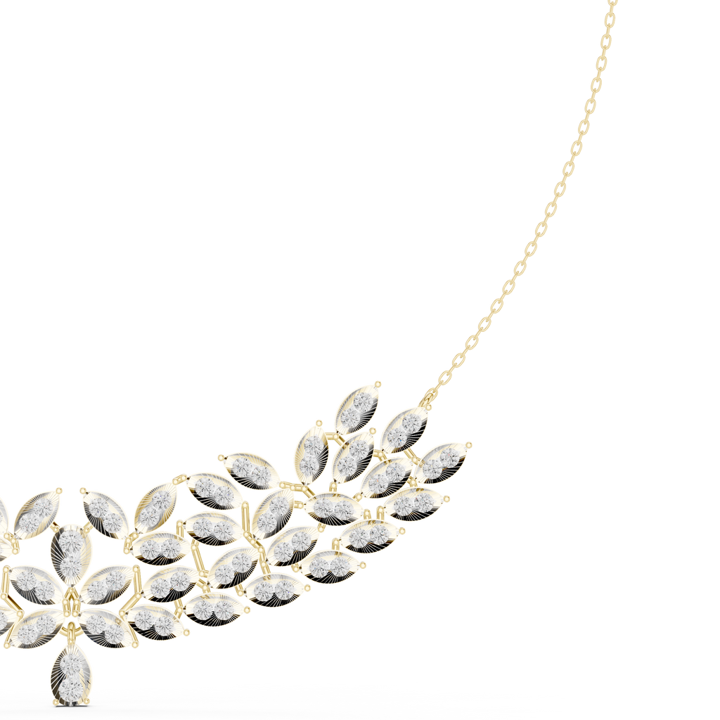 Round Pear Shape Necklace