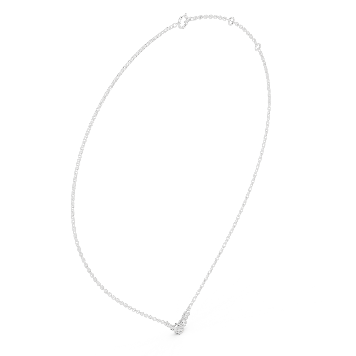 Pear Cut Necklace