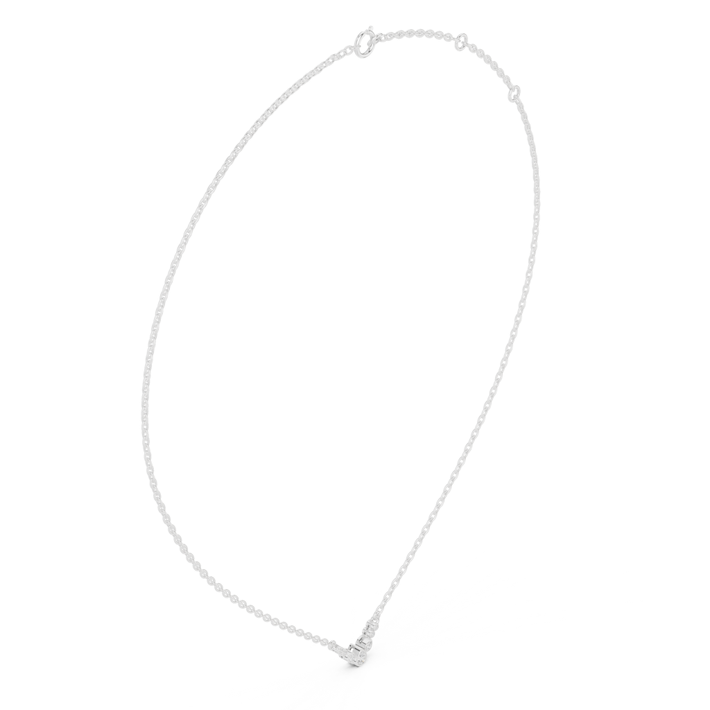 Pear Cut Necklace