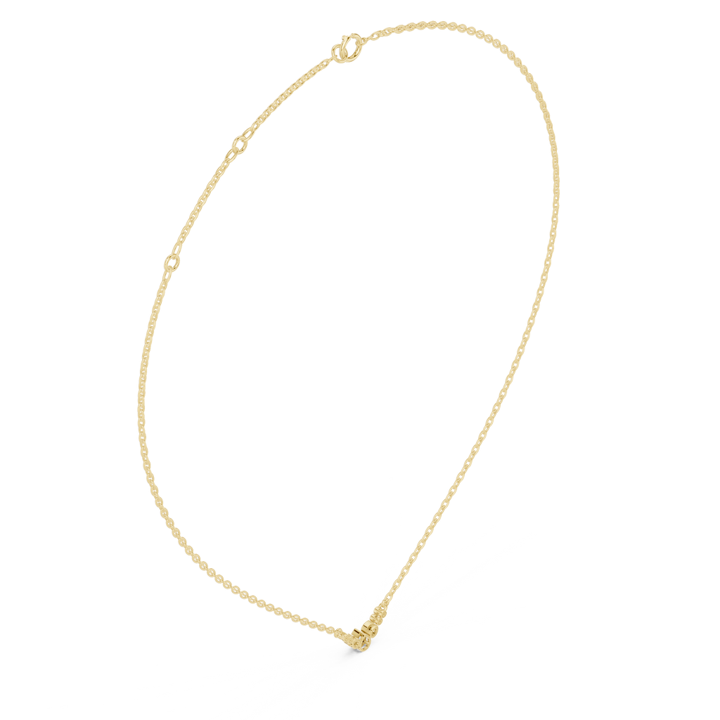 Pear Cut Necklace