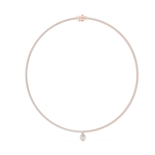 Load image into Gallery viewer, Pear Cut Necklace