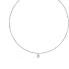 Load image into Gallery viewer, Pear Cut Necklace