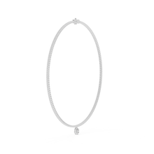 Load image into Gallery viewer, Pear Cut Necklace