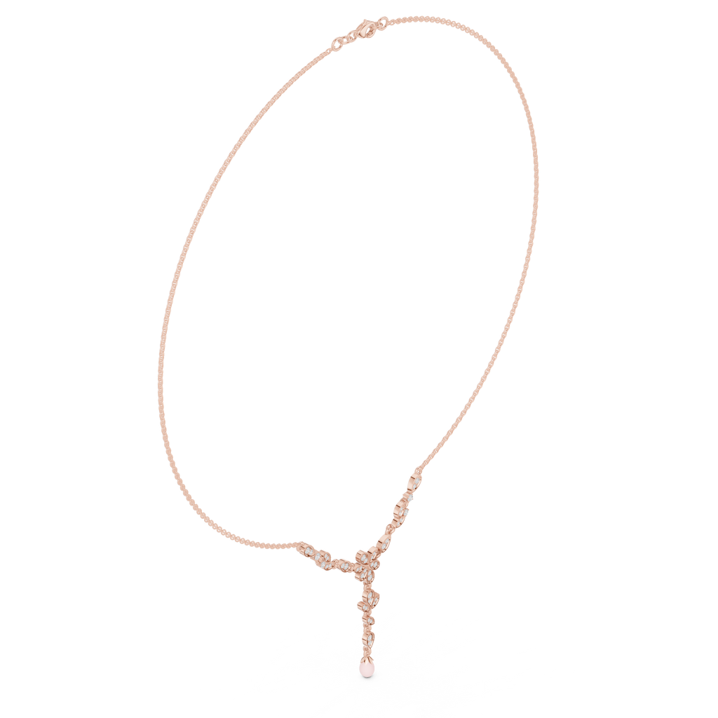 Pear Cut Necklace