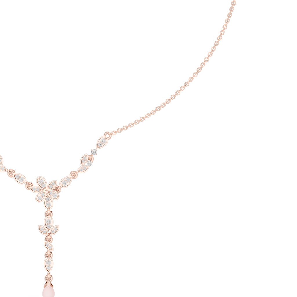 Pear Cut Necklace