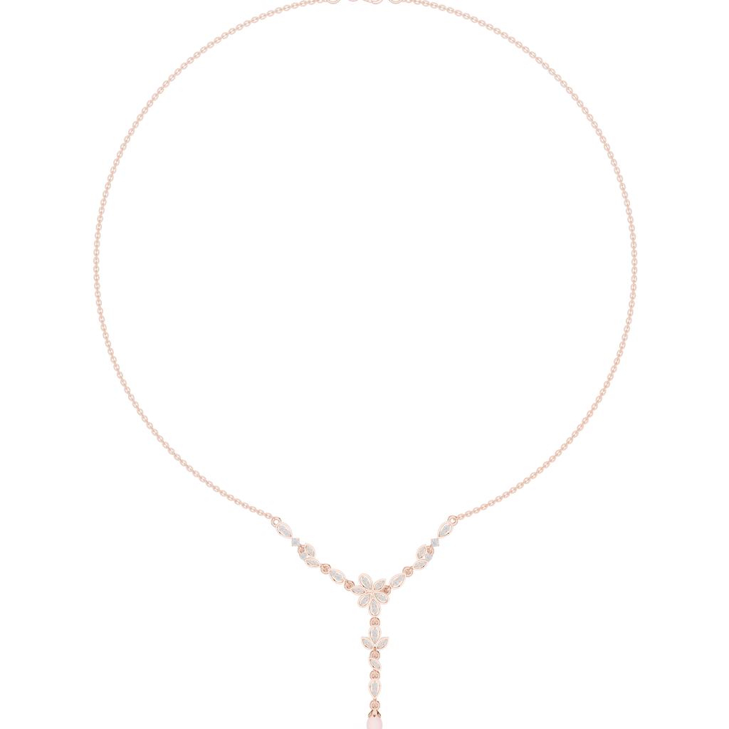 Pear Cut Necklace