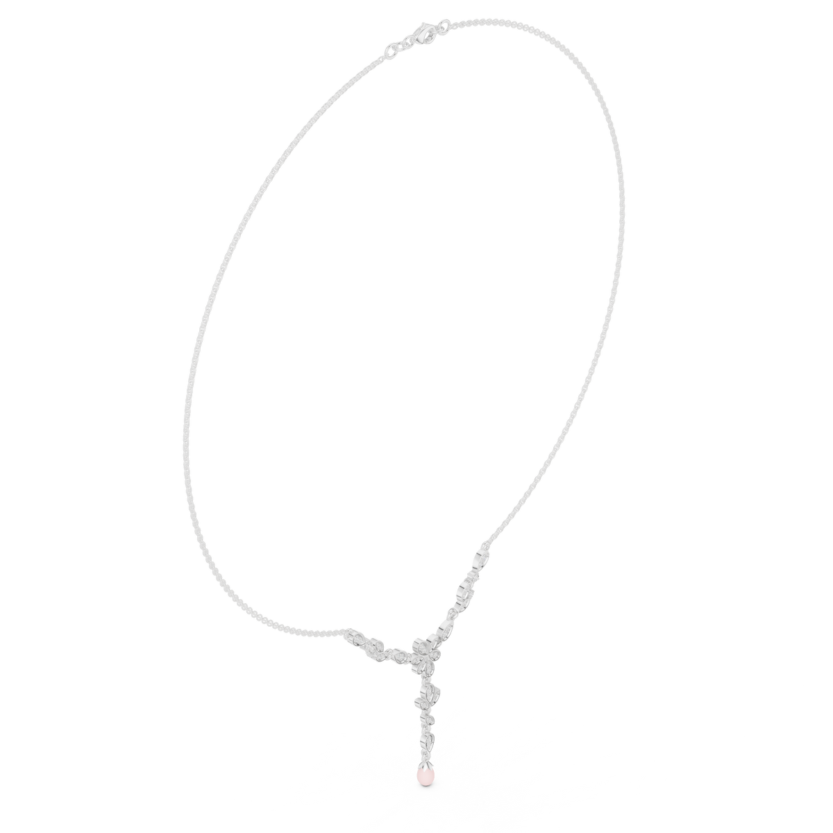 Pear Cut Necklace