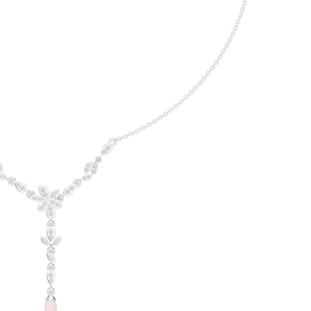 Pear Cut Necklace