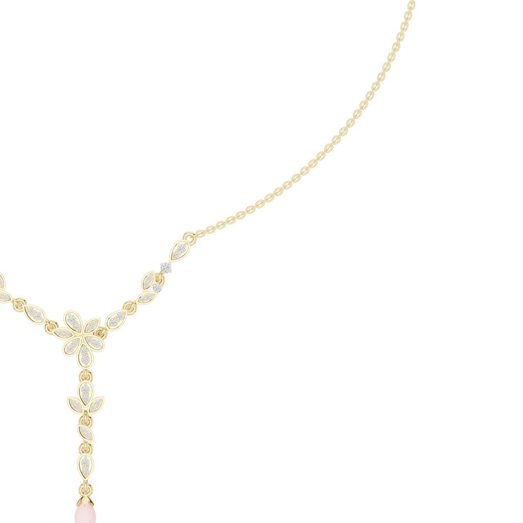 Pear Cut Necklace