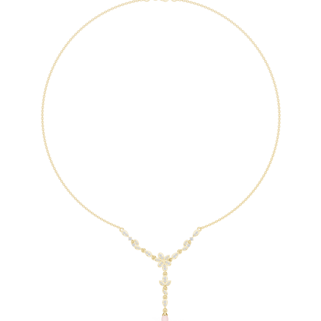 Pear Cut Necklace