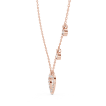 Load image into Gallery viewer, Round Heart Shape Necklace