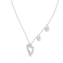 Load image into Gallery viewer, Round Heart Shape Necklace