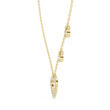 Load image into Gallery viewer, Round Heart Shape Necklace