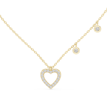 Load image into Gallery viewer, Round Heart Shape Necklace