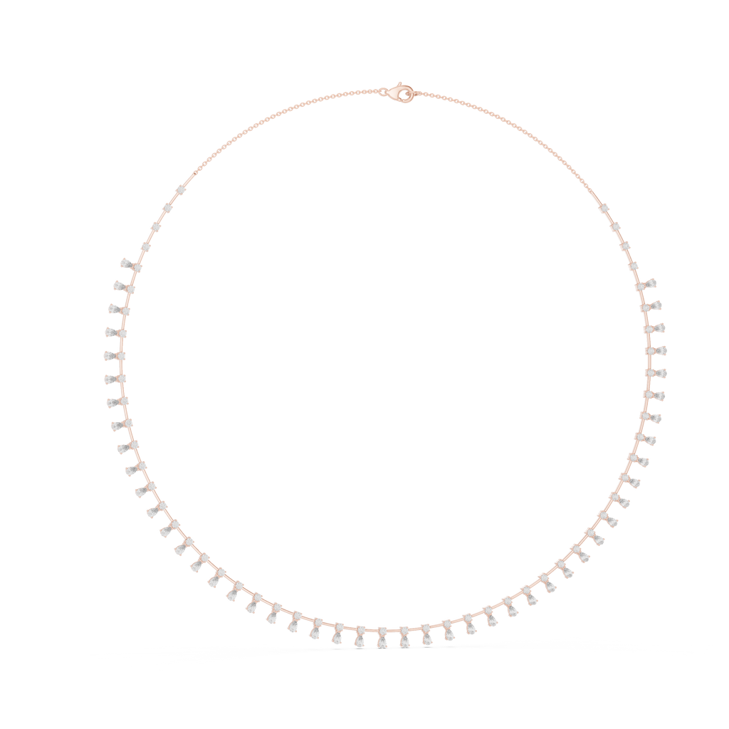 Pear Cut Necklace