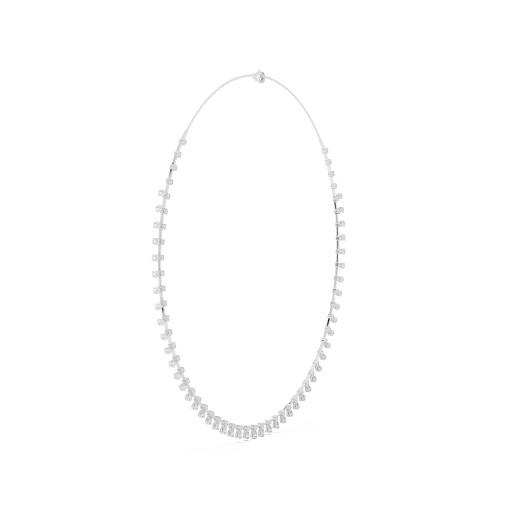 Pear Cut Necklace