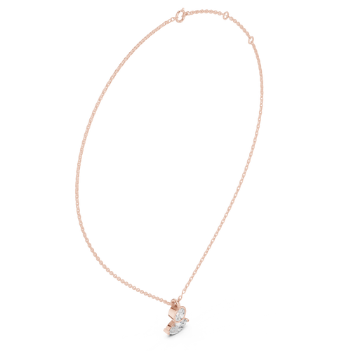 Marquise & Round Pendant