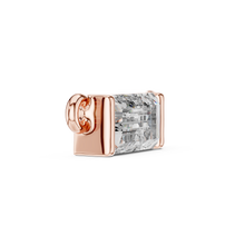 Load image into Gallery viewer, Baguette Solitaire Pendant