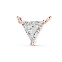 Load image into Gallery viewer, Triangle Solitaire Pendant