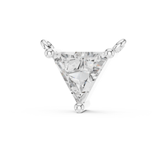 Load image into Gallery viewer, Triangle Solitaire Pendant